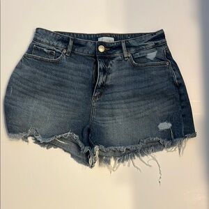 Women's Distressed Denim Shorts